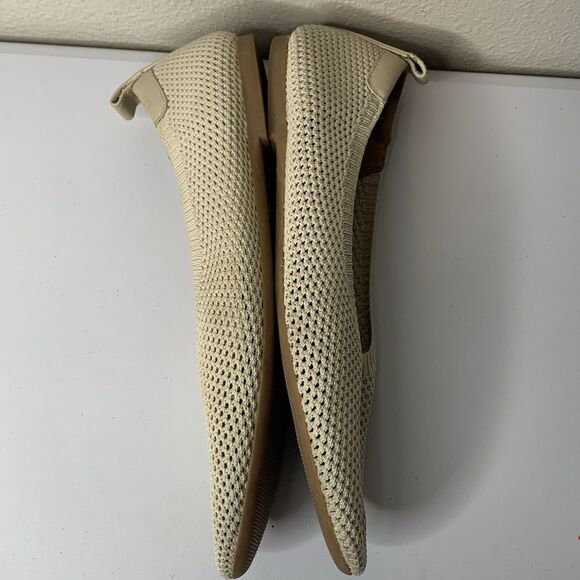 Everlane The Mesh Day Glove Flats Cream Women’s Sz 10, Fits Small. Like 9 - Picture 4 of 7